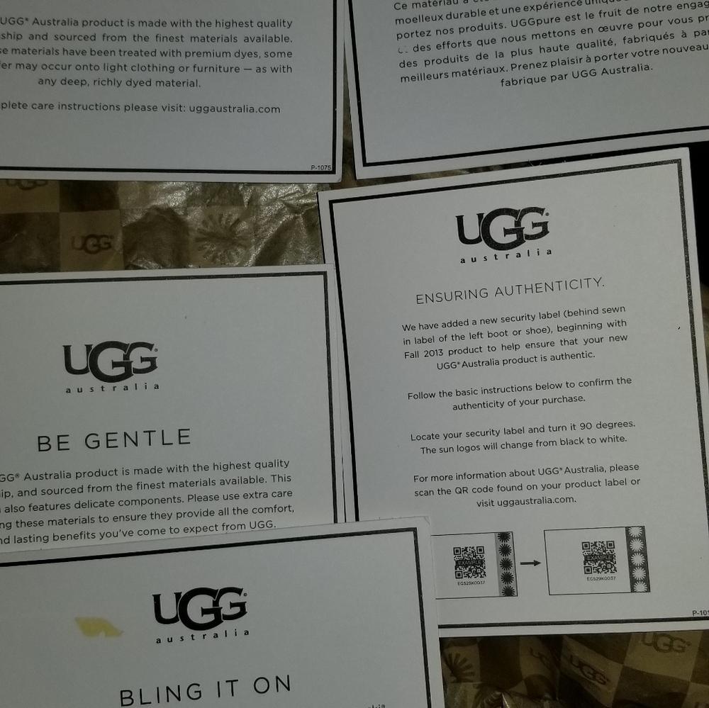 Ugg Mini Bailey Button Bling Constellation Black - image 7